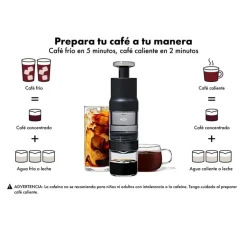 Cafetera portátil manual para café caliente y cold brew Rapid Brewer OXO