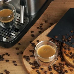 Cafetera Slim Espresso de metal para café molido Ariete