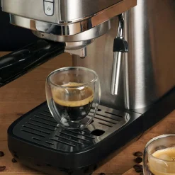 Cafetera Slim Espresso de metal para café molido Ariete