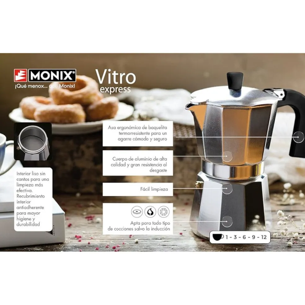 Cafetera Vitro-Expres Monix