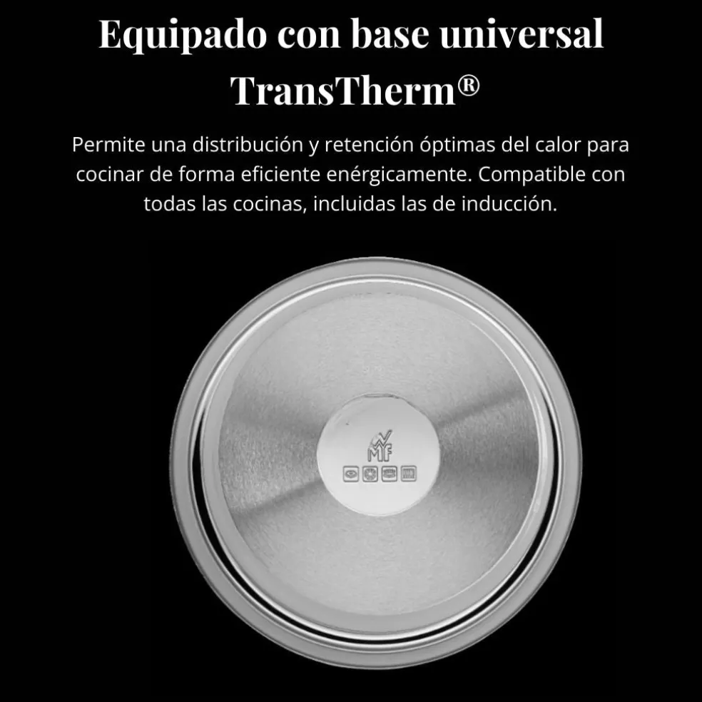Cazo de acero inox (sin mango) Click & Serve WMF