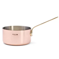 Cazo de cobre Inocuivre mango dorado De Buyer