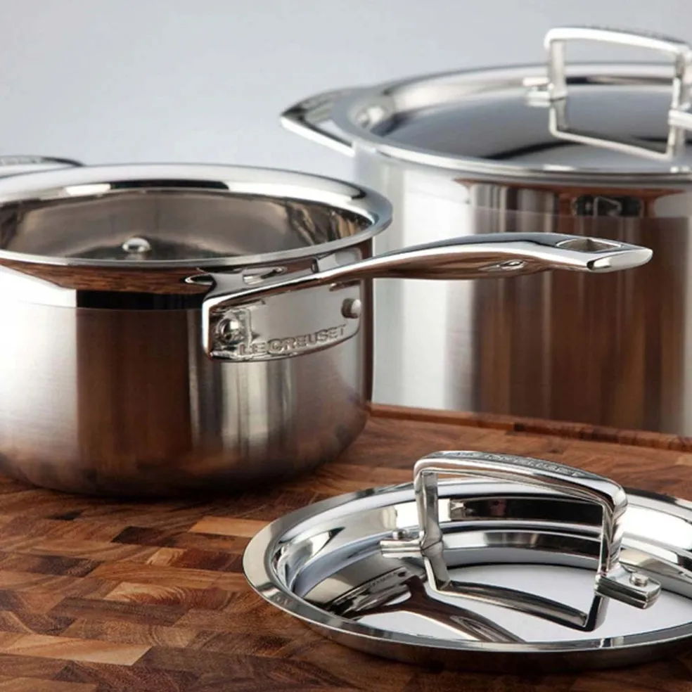Cazo premium con tapa de Le Creuset
