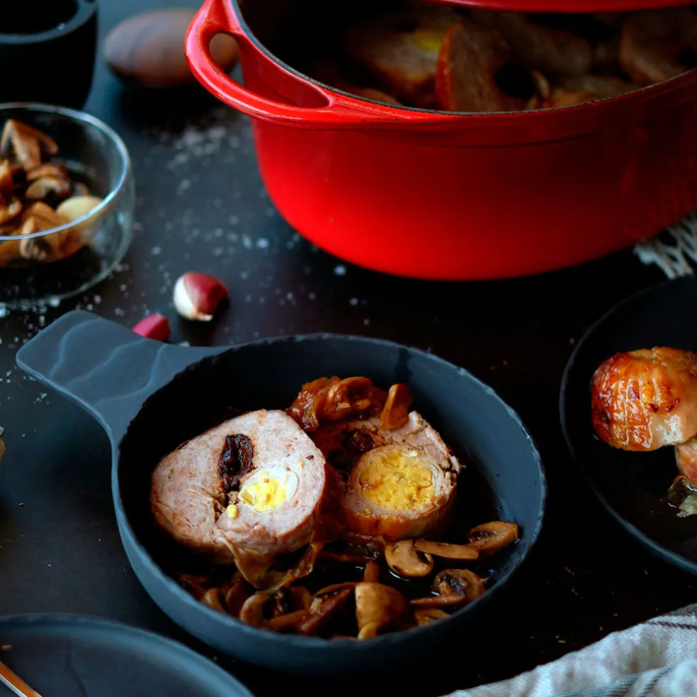 Cazuela de pizarra con mango Revol