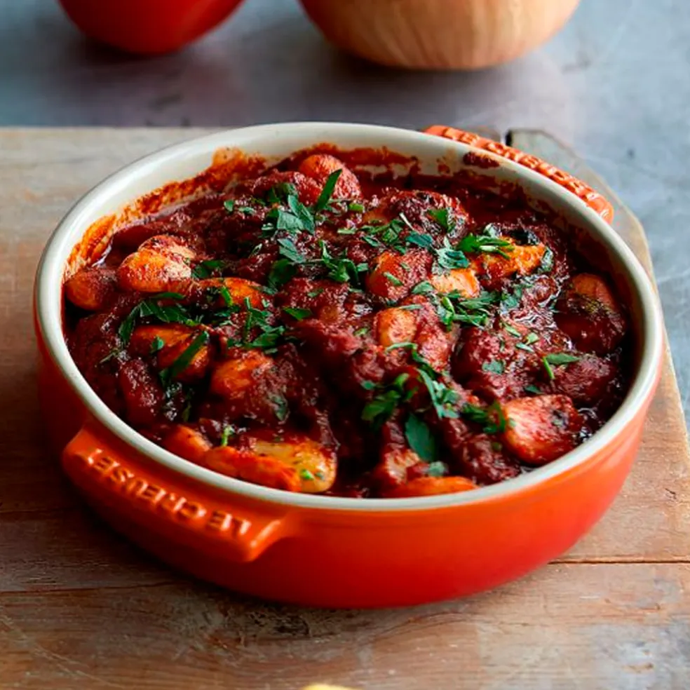 Cazuelita tipo plato para tapas Le Creuset