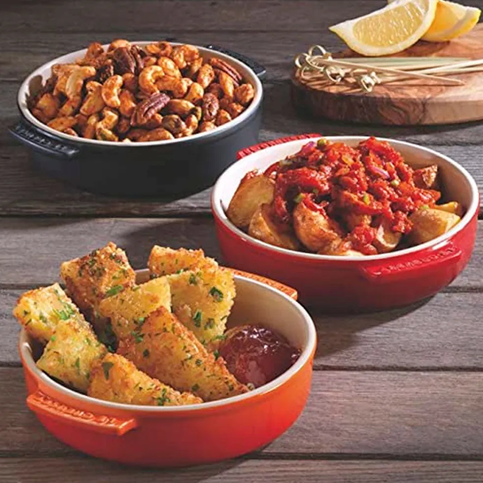 Cazuelita tipo plato para tapas Le Creuset