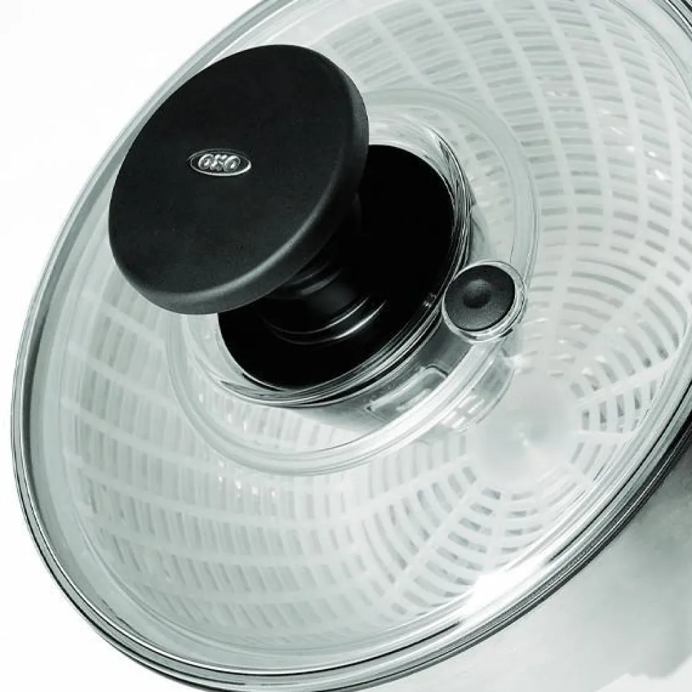 Centrifugadora para ensaladas de acero inoxidable OXO