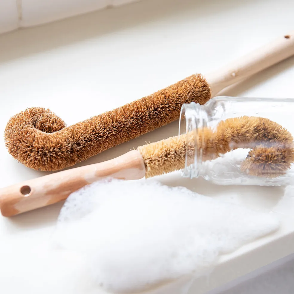 Cepillo de coco para botellas Natural Elements de KitchenCraft