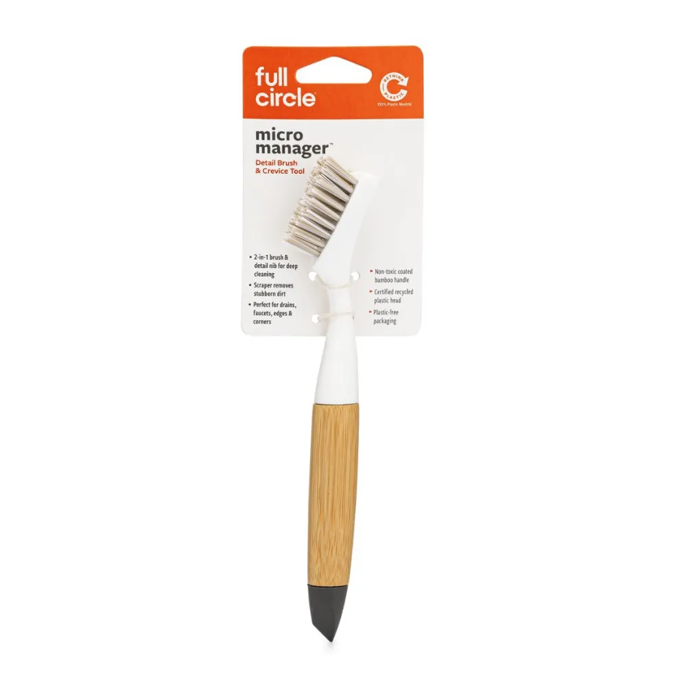 Cepillo limpiador con pico fino Micro Manager Full Circle