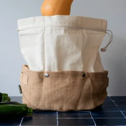 Cesta almacenamiento con bolsa extraíble de Pebbly