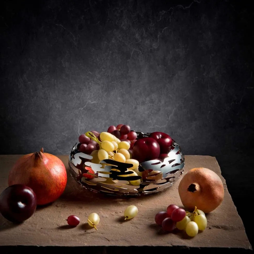 Cesta de acero inoxidable Barknest Alessi