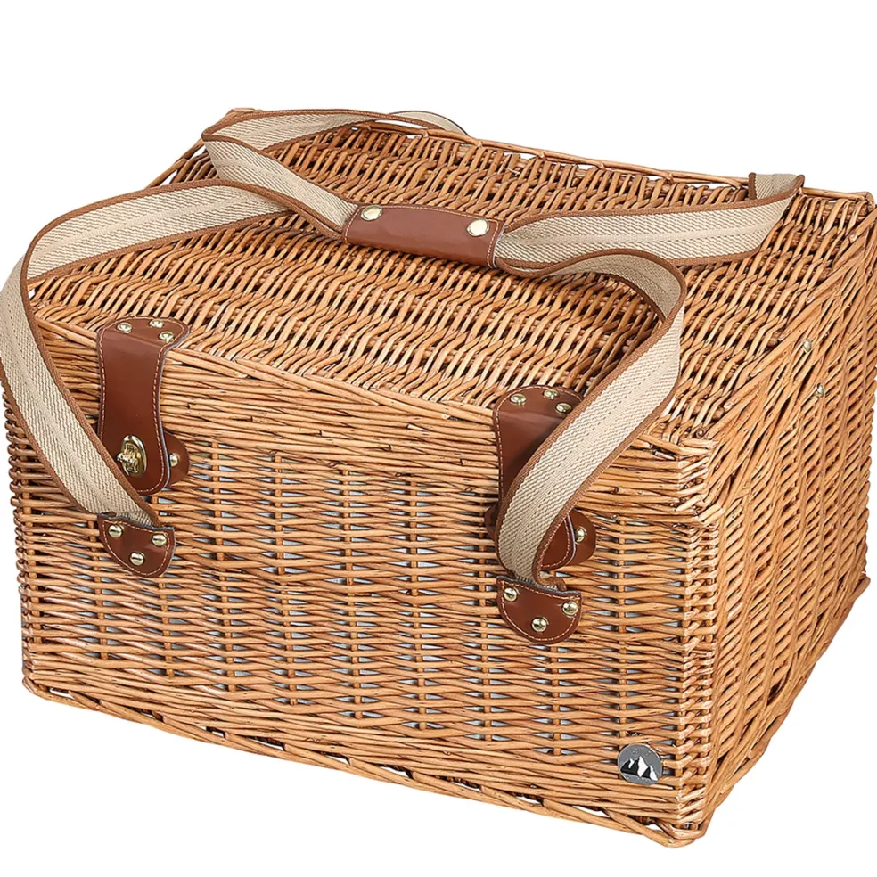 Cesta de picnic DORIO con bolsa térmica extraíble de Cilio