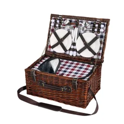 Cesta de picnic VARESE con bolsa térmica de Cilio