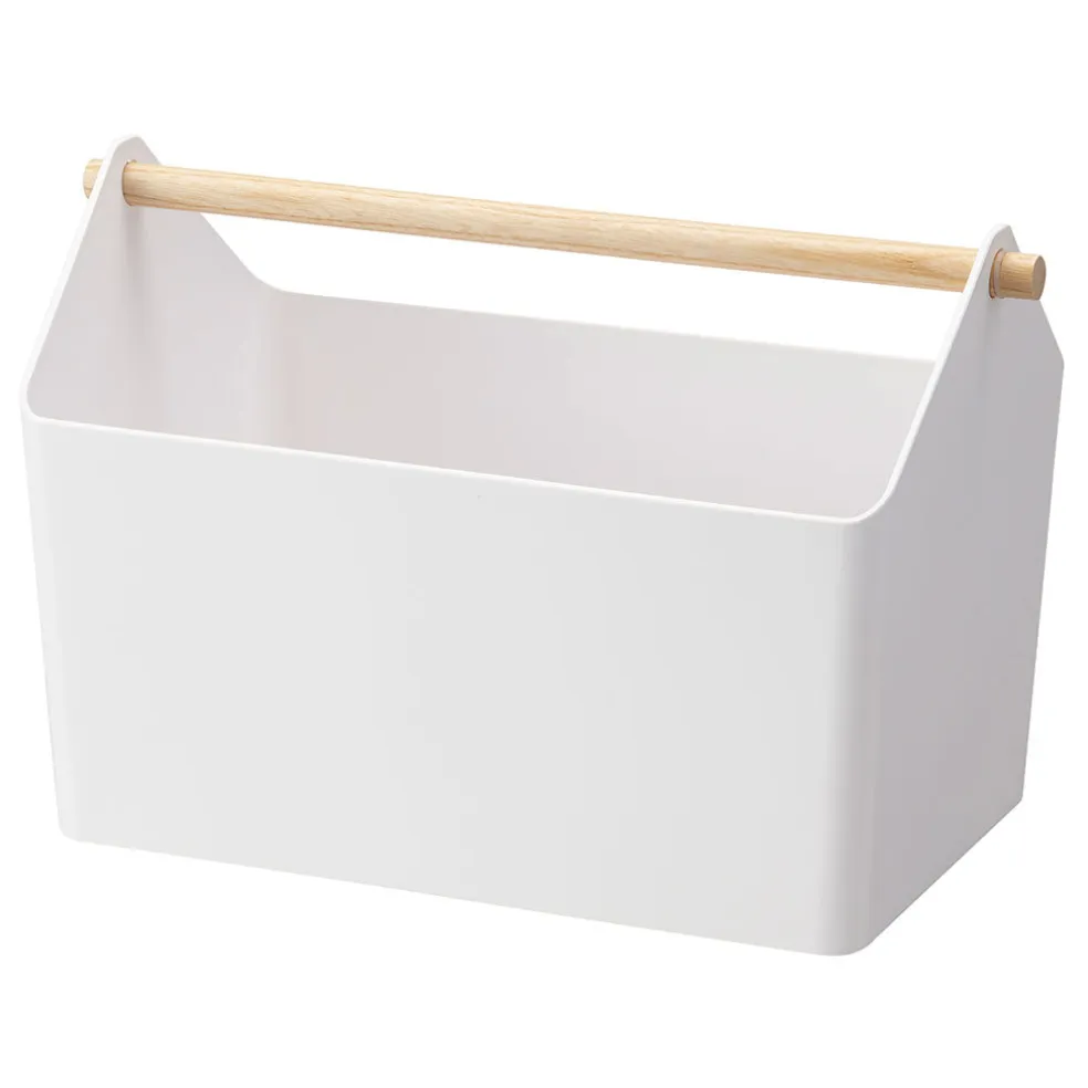 Cesta para almacenar con asa Yamazaki