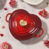 Cocotte baja corazón Le Creuset