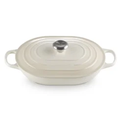 Cocotte baja tipo cacerola ovalada Le Creuset