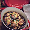 Cocotte Doufeu oval de hierro Le Creuset