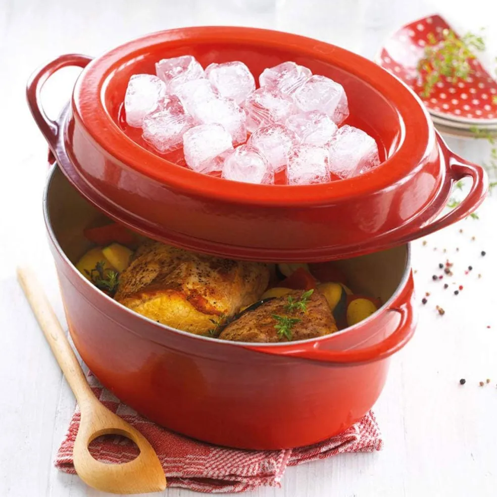 Cocotte Doufeu oval de hierro Le Creuset