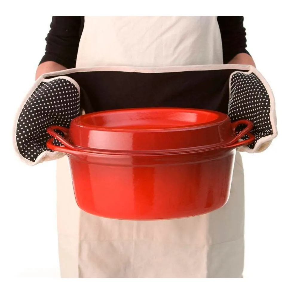 Cocotte Doufeu oval de hierro Le Creuset