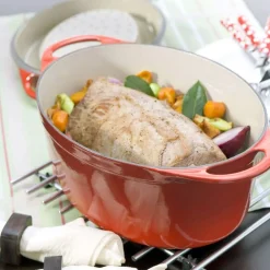 Cocotte Doufeu oval de hierro Le Creuset