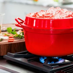 Cocotte Doufeu oval de hierro Le Creuset