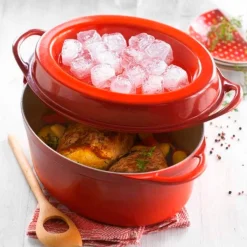 Cocotte Doufeu oval de hierro Le Creuset