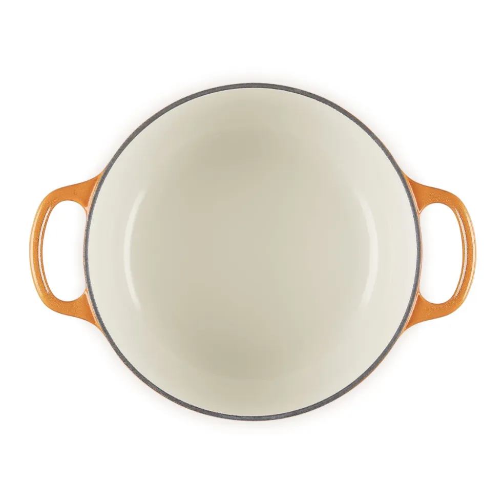 Cocotte Flamme Dorée redonda Ed. Especial Centenario Le Creuset