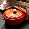 Cocotte oval baja Evolution de Le Creuset