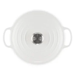 Cocotte redonda baja Signature Le Creuset