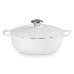 Cocotte redonda baja Signature Le Creuset