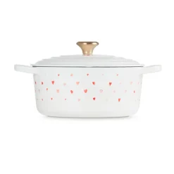 Cocotte redonda con corazones Le Creuset