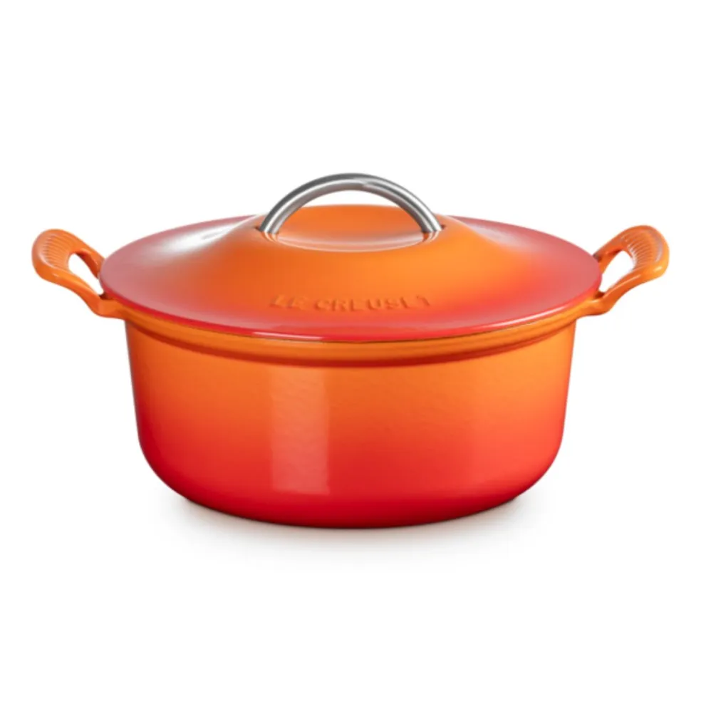 Cocotte redonda de hierro fundido Modern Heritage Le Creuset