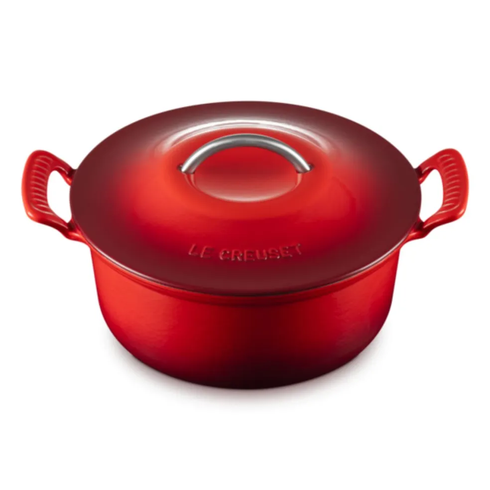Cocotte redonda de hierro fundido Modern Heritage Le Creuset