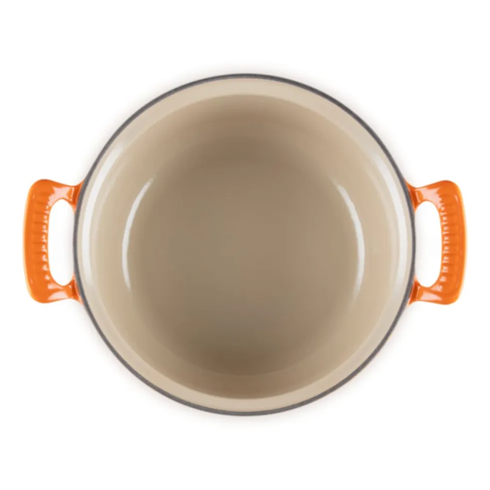 Cocotte redonda de hierro fundido Modern Heritage Le Creuset