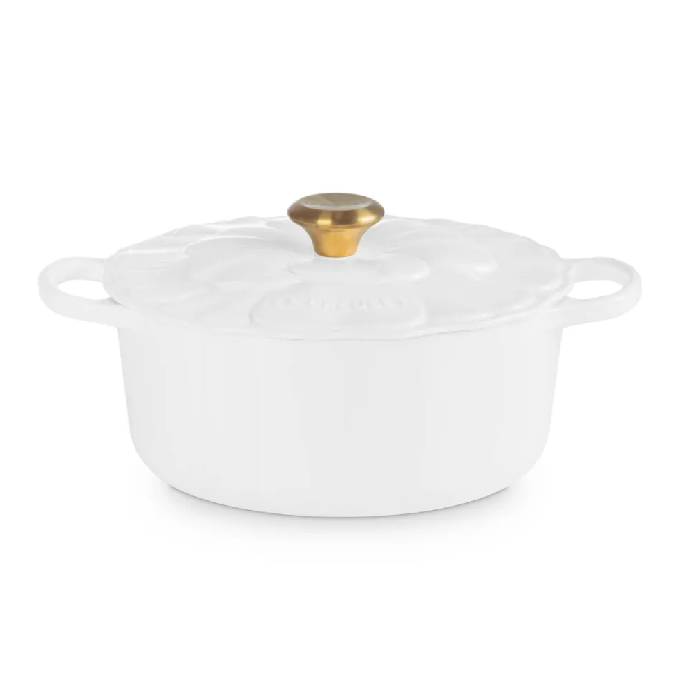 Cocotte redonda de hierro Pétalo Le Creuset