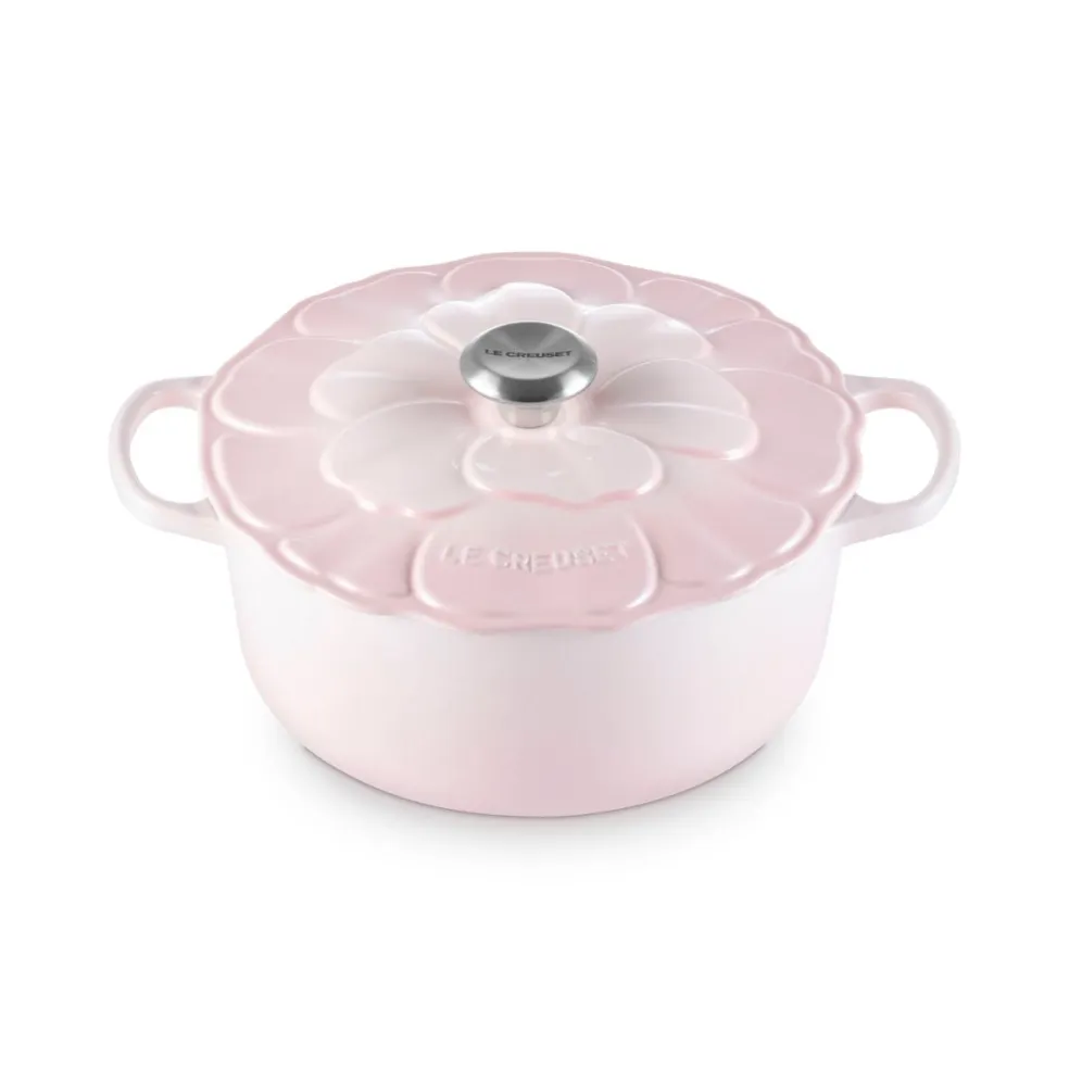 Cocotte redonda de hierro Pétalo Le Creuset
