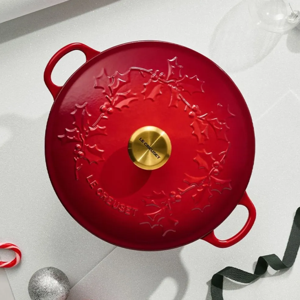 Cocotte tipo Marmita de hierro Ed. Limitada Holly Le Creuset