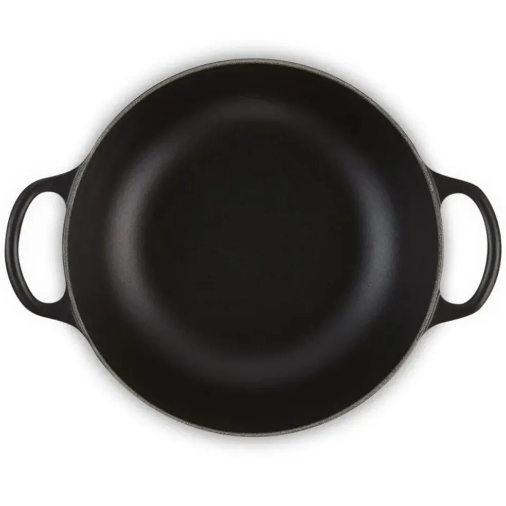 Cocotte tipo Marmita Gourmet negro mate 22cm Le Creuset