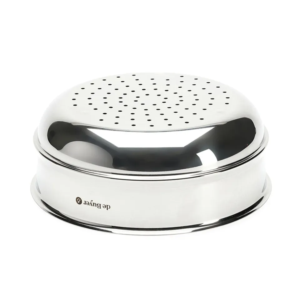 Colador inox para cocer al vapor De Buyer