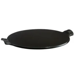 Conjunto bandeja cerámica para pizza y masas + Pala de madera Emile Henry