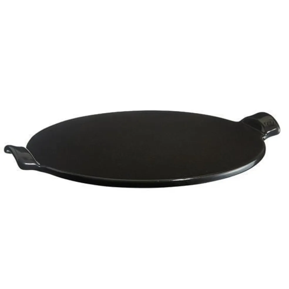 Conjunto bandeja cerámica para pizza y masas + Pala de madera Emile Henry