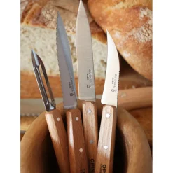 Conjunto cuchillos y pelador Opinel Essentiels