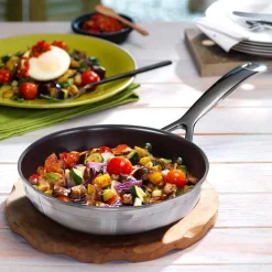 Conjunto de dos sartenes antiadherentes 3-PLY de Le creuset