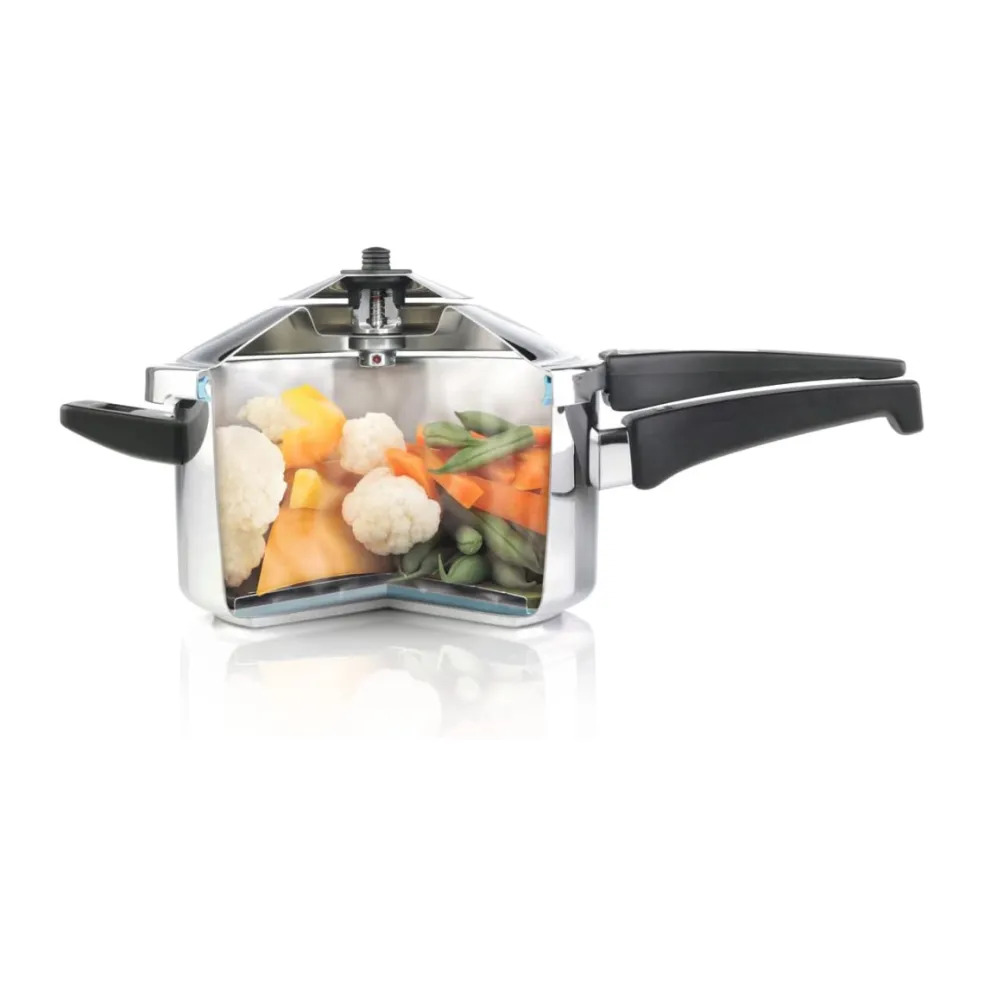Conjunto de olla a presión Duromatic® Inox 6L + 4L Kuhn Rikon