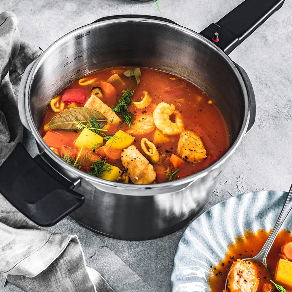 Conjunto de Olla a presión 8 + 4L Vitaquick® Premium Fissler