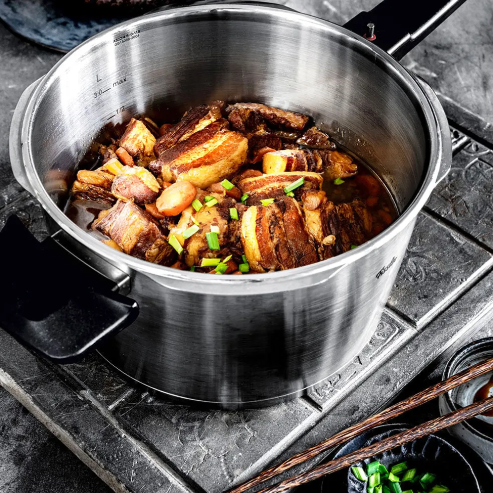 Conjunto de Olla a presión 8 + 4L Vitaquick® Premium Fissler