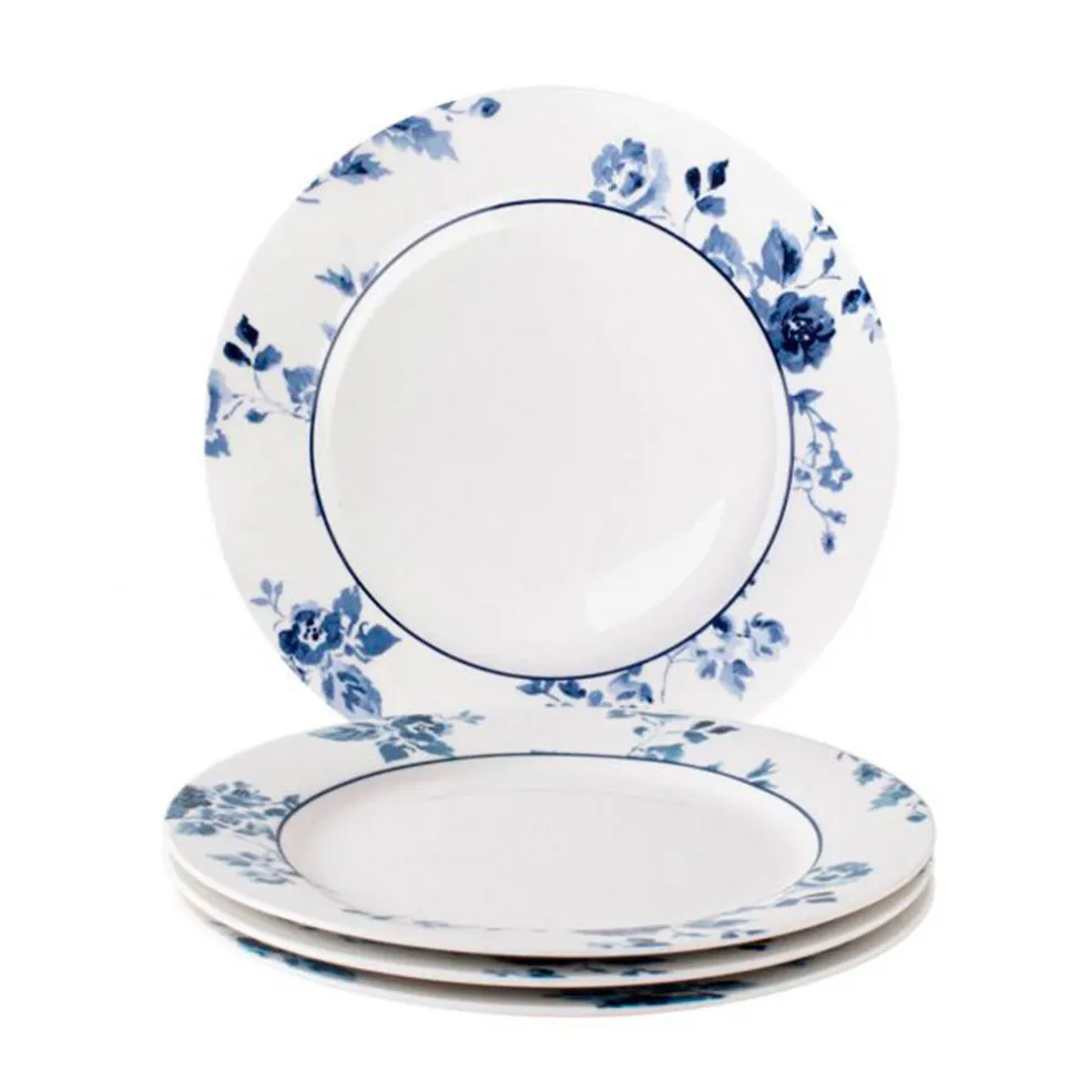 Conjunto de 4 platos Blueprint de Laura Ashley