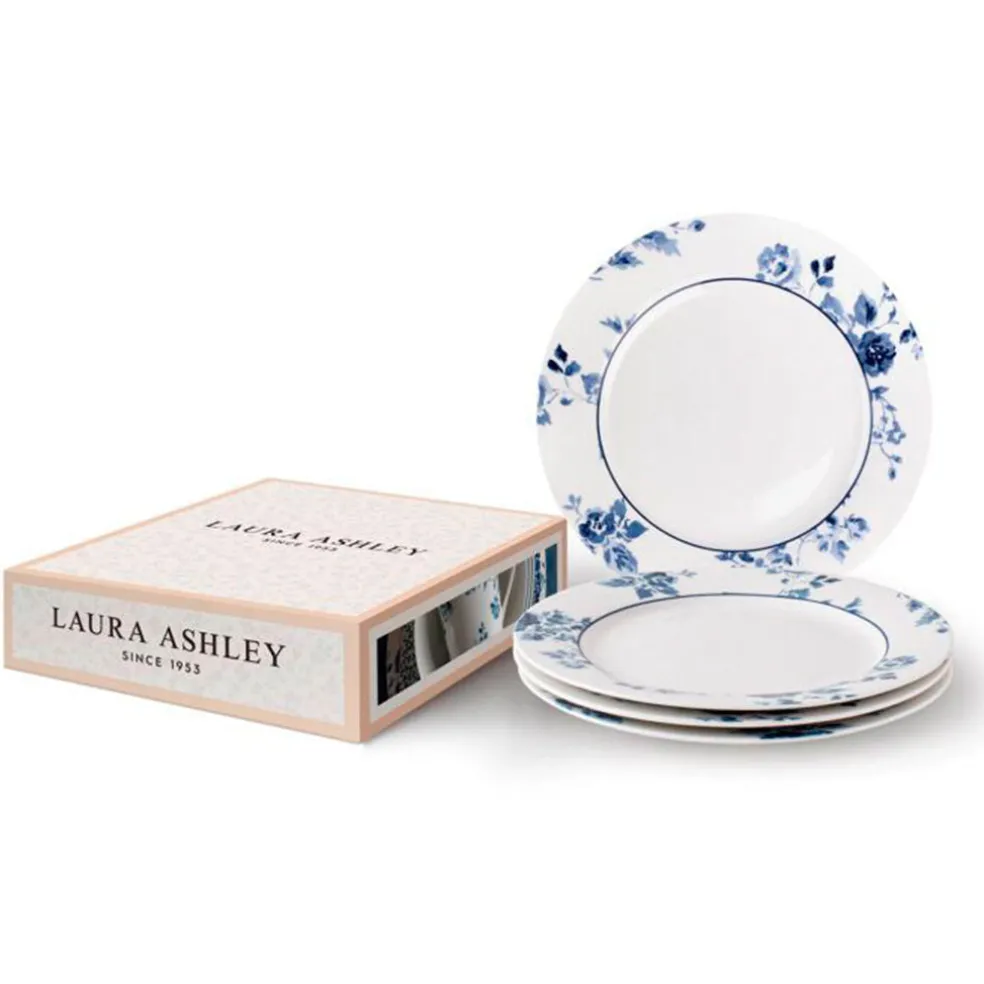 Conjunto de 4 platos Blueprint de Laura Ashley