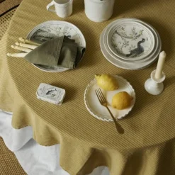 Conjunto de 4 platos cerámicos Belvedere de Laura Ashley