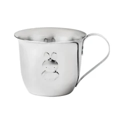 Conjunto de plato y taza de acero inox Miffy Zilverstad